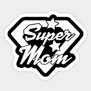 Super Mom Mothers Day Gift Sticker